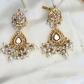Shubhra Classic Ivory Kundan Set - Vinni’s Jewelry