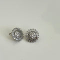 Silver Radiance Burst Stud Earrings - Vinni’s Jewelry