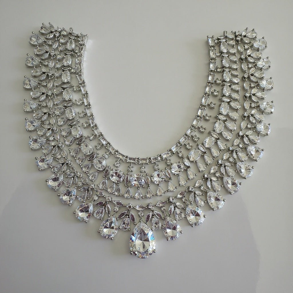 Sitara Sparkle Necklace Set - Vinni’s Jewelry