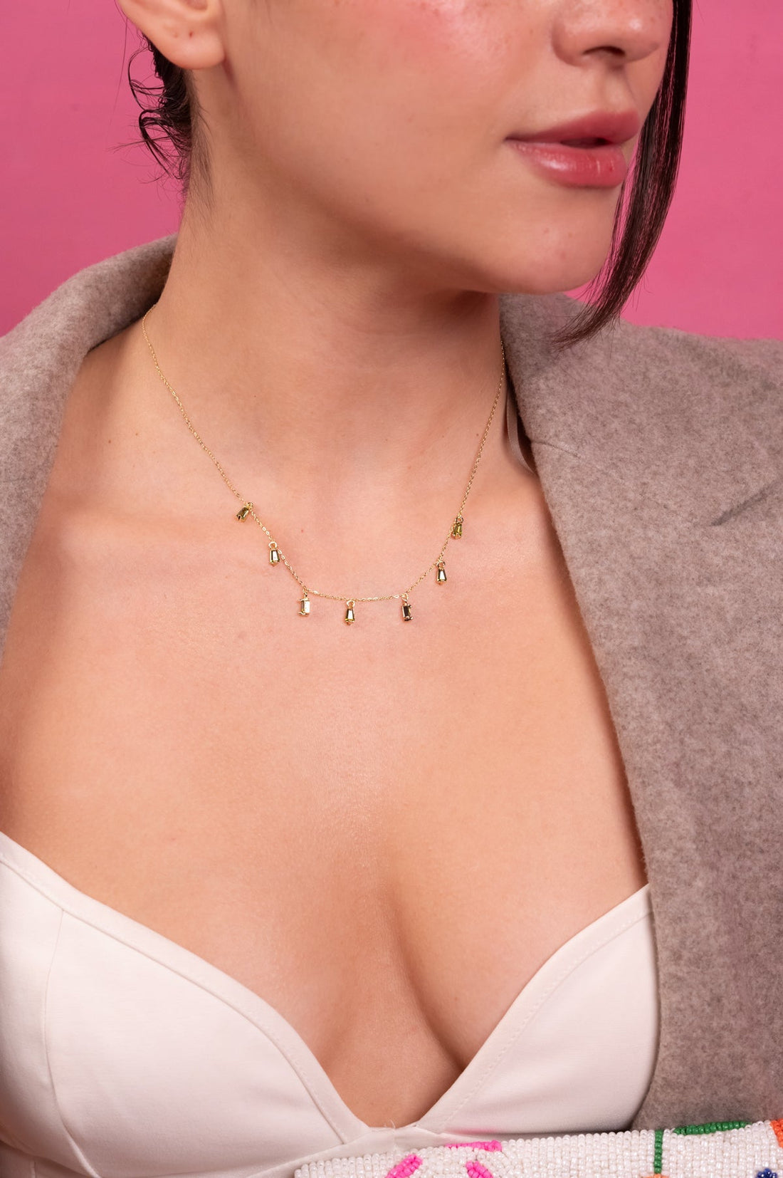 Starlight Drop Pendant Necklace - Vinni’s Jewelry