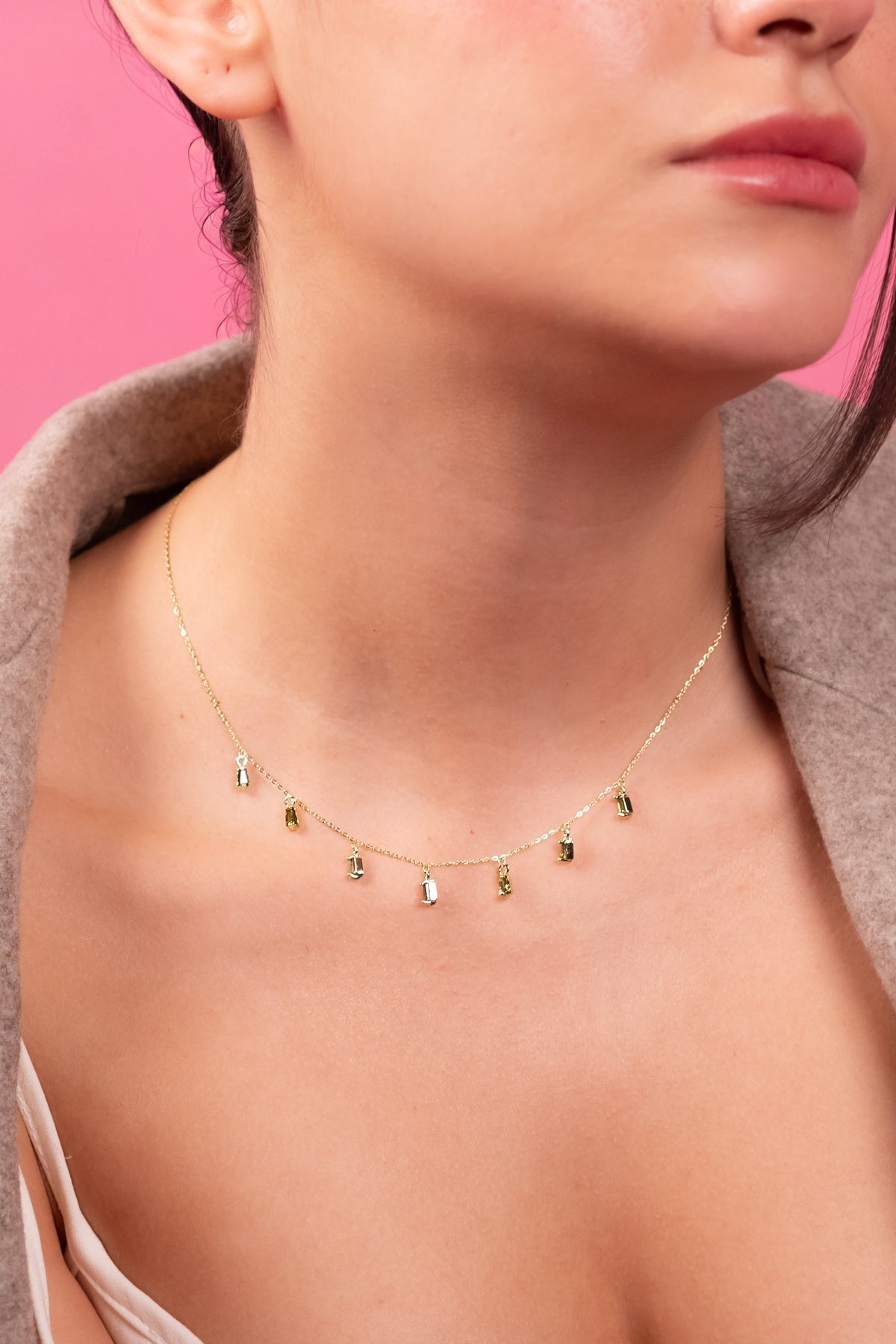 Starlight Drop Pendant Necklace - Vinni’s Jewelry