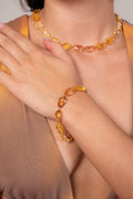 Sunlit Elegance Necklace & Bracelet Set - Vinni’s Jewelry