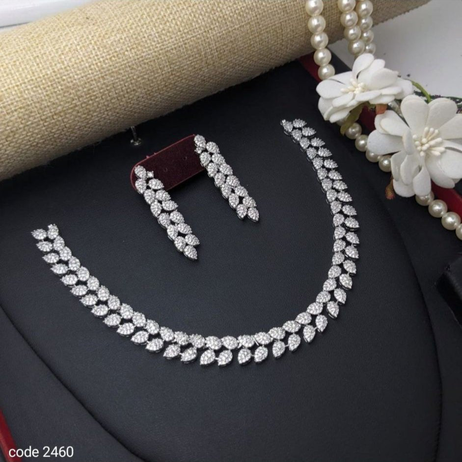 Vinni’s Diamond Leaf Whisper Set - Vinni’s Jewelry