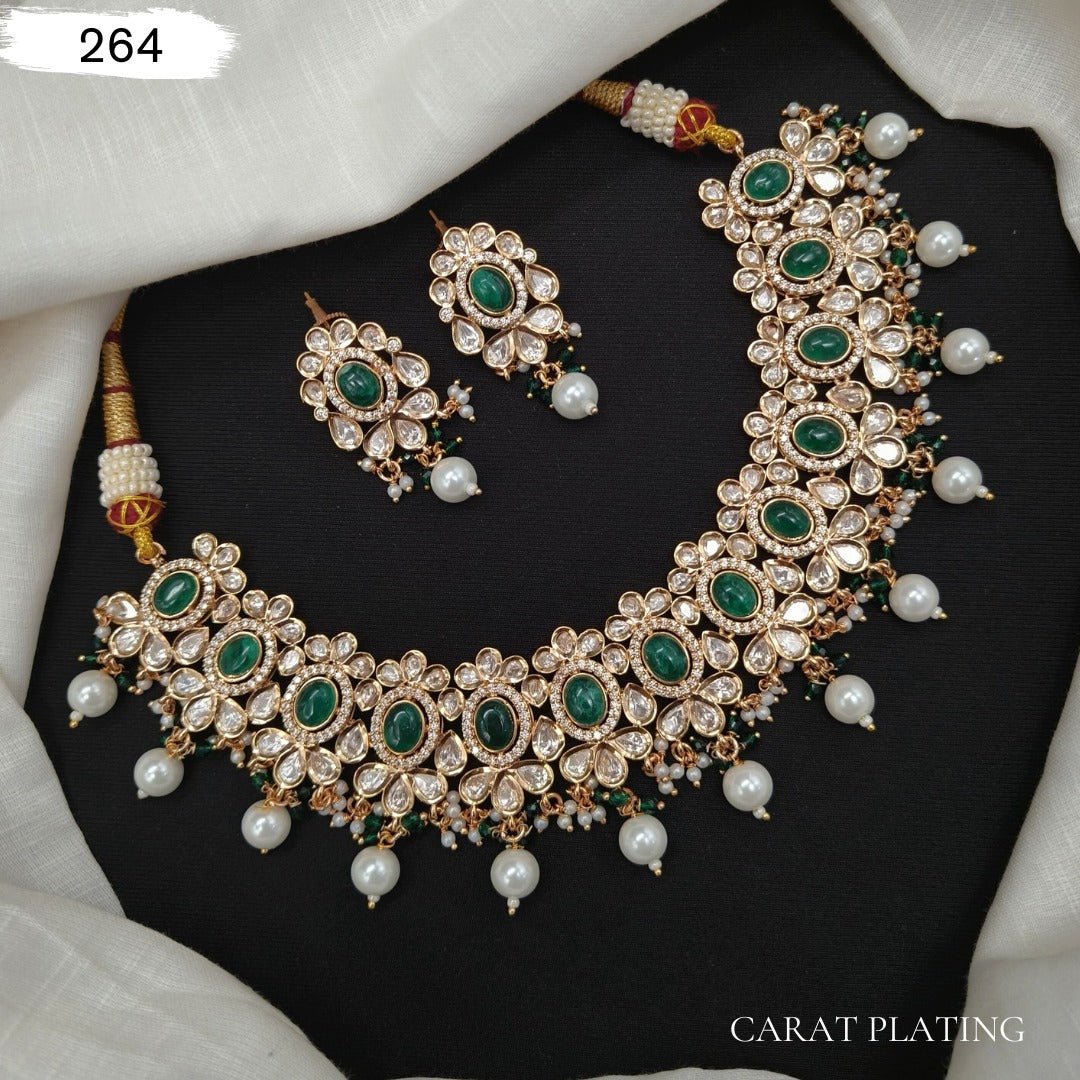 Vinni’s Noor - e - Mughal Set - Vinni’s Jewelry