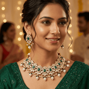 Vinni’s Noor - e - Mughal Set - Vinni’s Jewelry