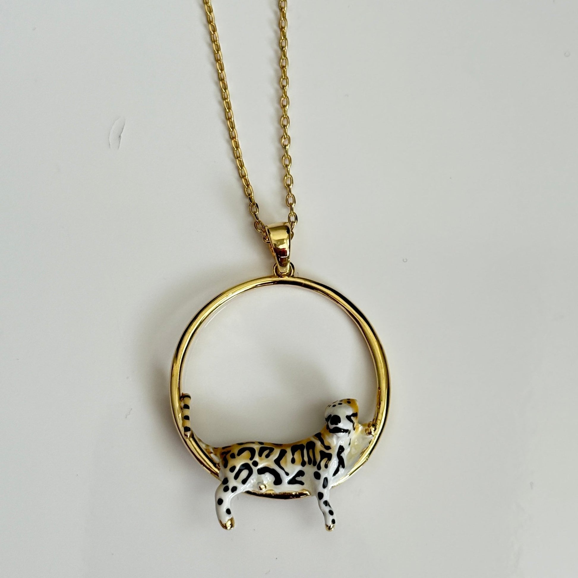 Wild Whisper Leopard Pendant - Vinni’s Jewelry