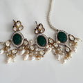 Zahra Emerald Drop Choker Set - Vinni’s Jewelry