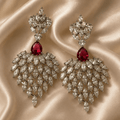 Zariya Ruby Cascade Earrings - Vinni’s Jewelry